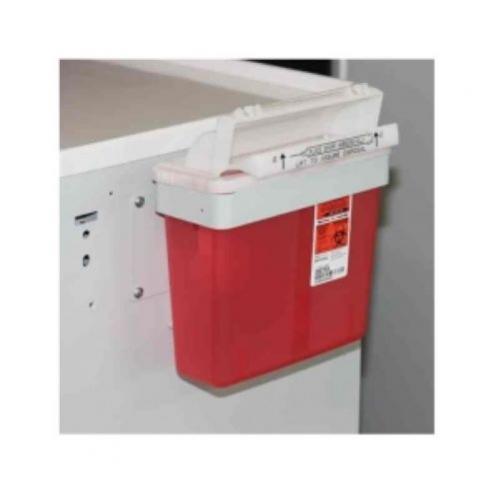 Non-Locking Sharps Container w/Bracket