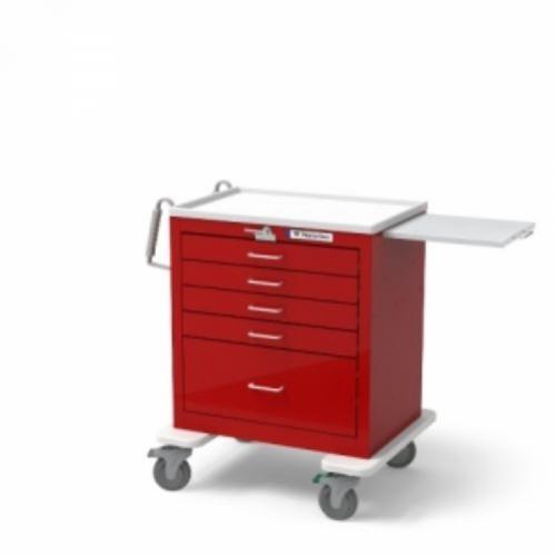 5-Drawer Short Emergency Cart