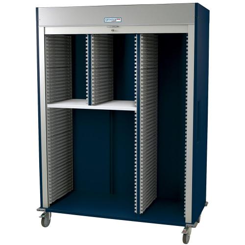 Triple Column Medical Storage Cart